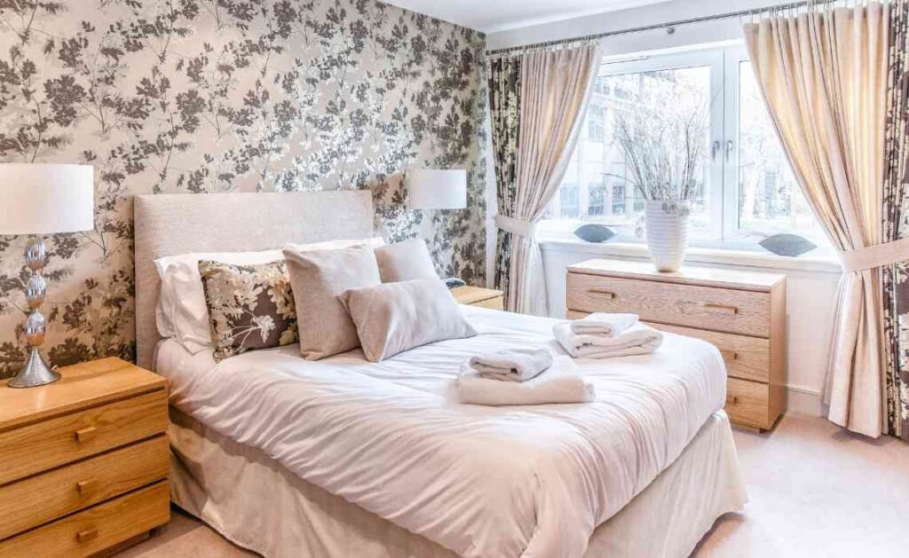 bedroom wall stickers and wallpapers for decor