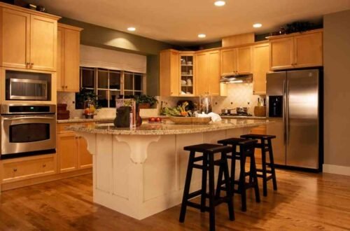 classical kitchen decor interior