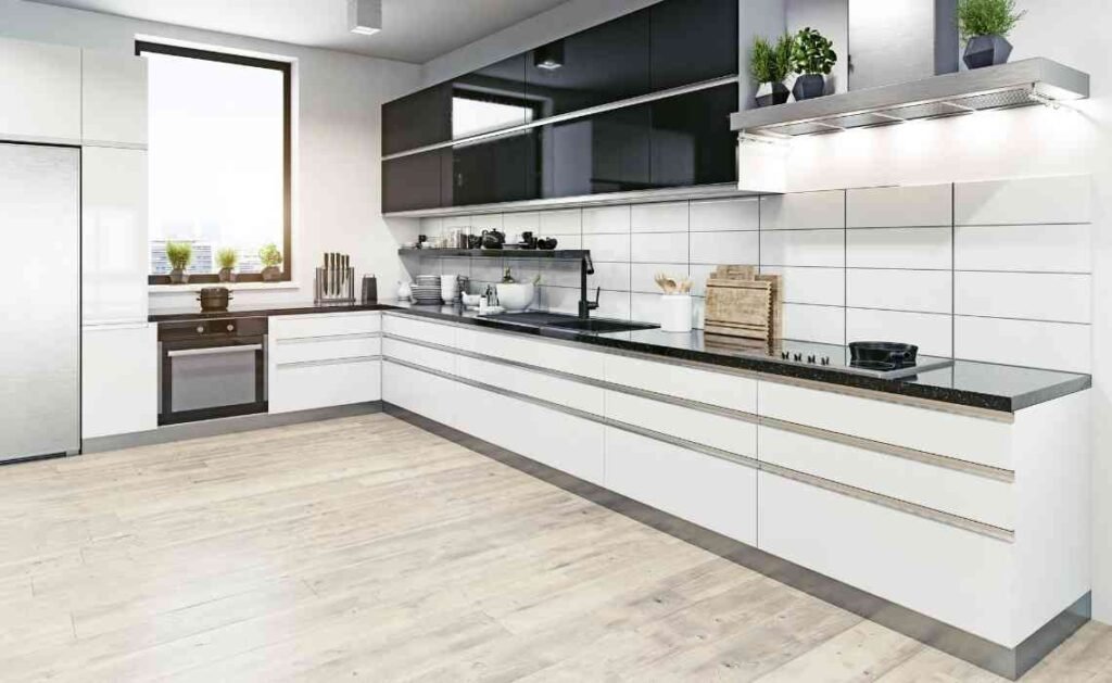 large simple kitchen decor design