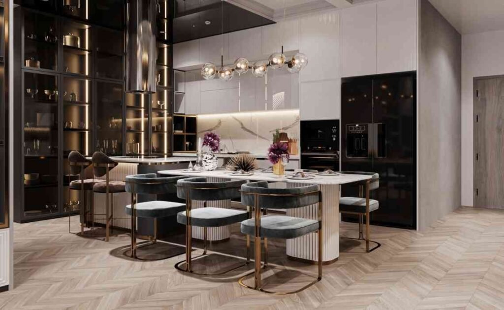 luxury kitchen interior decor idea