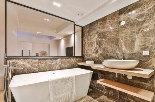 minimalistic bathroom design decor