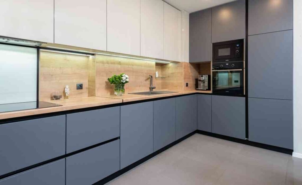 modern clean kitchen interior decor