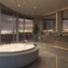 open bathroom design concept
