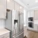 shiny metallic finish for the kitchen decor