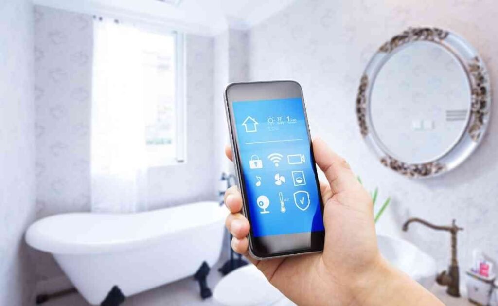 smart bathroom interior decor