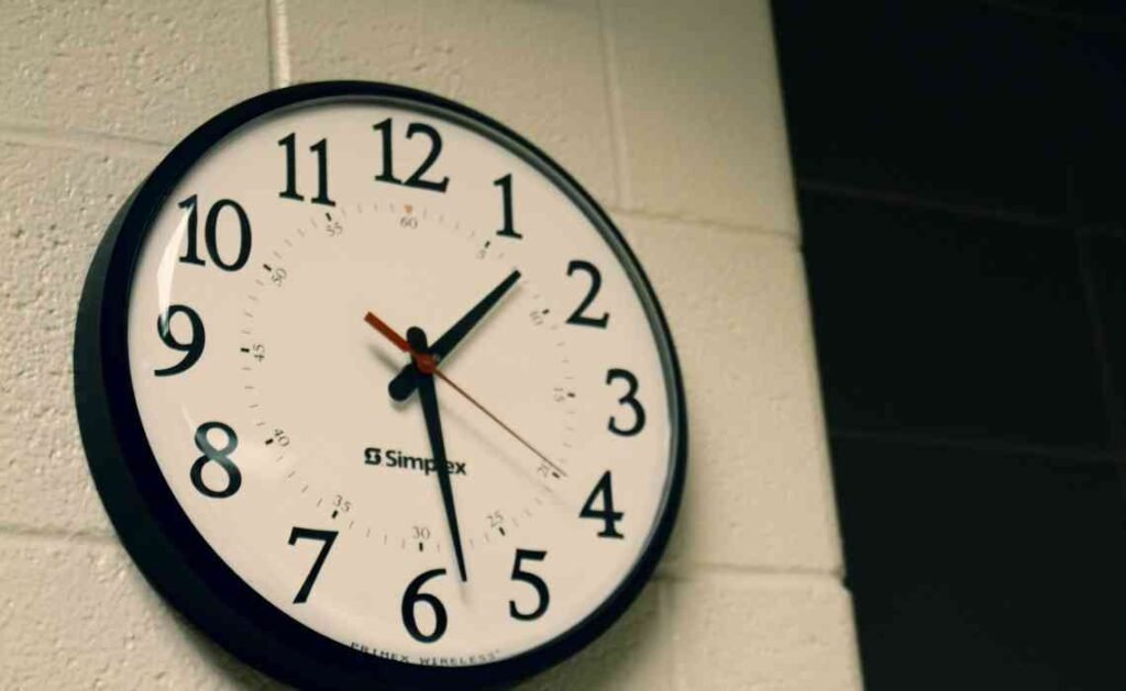 wall clock for bathrooms