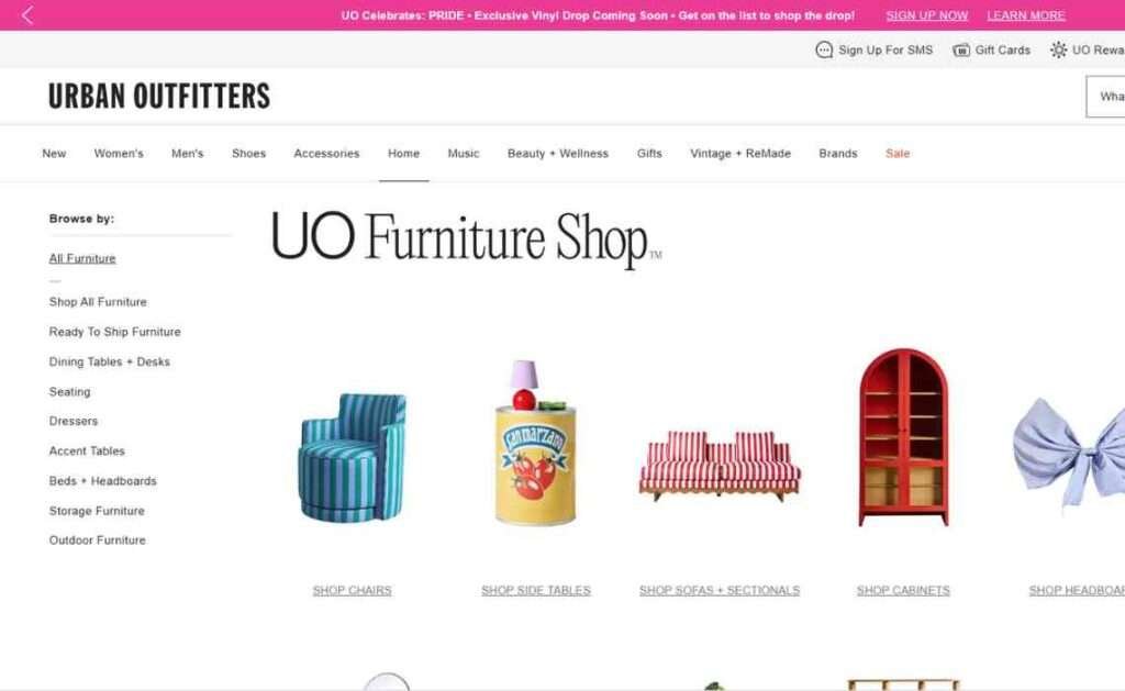 urban outfitters