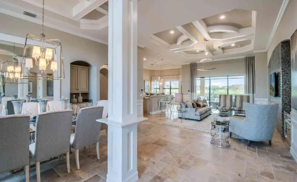 classic style interior decor for living room